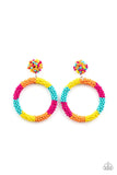 Paparazzi Be All You Can BEAD - Multi Color Earrings - Glitzygals5dollarbling Paparazzi Boutique 