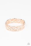 Paparazzi Stunningly Stacked - Rose Gold Infinity Coil Bracelet - Glitzygals5dollarbling Paparazzi Boutique 