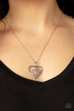 Paparazzi Cupid Charm Pink Heart Necklace - Glitzygals5dollarbling Paparazzi Boutique 