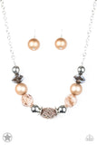 Paparazzi A Warm Welcome - Copper - Necklace & Earrings - Blockbuster Exclusive - Glitzygals5dollarbling Paparazzi Boutique 