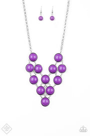 Paparazzi “Pop-YOU-lar Demand” Purple Necklace - Glitzygals5dollarbling Paparazzi Boutique 