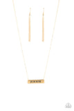 Love One Another Gold ~ Paparazzi Necklace - Glitzygals5dollarbling Paparazzi Boutique 