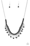 PAPARAZZI A TOUCH OF CLASSY - BLACK Necklace - Glitzygals5dollarbling Paparazzi Boutique 