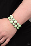 Paparazzi Confection Connection - Green Bracelet - Glitzygals5dollarbling Paparazzi Boutique 