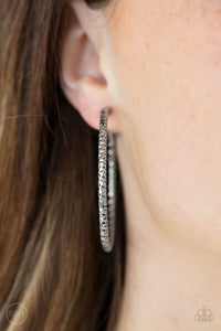 Subtly Sassy - silver - Paparazzi CLIP ON earrings - Glitzygals5dollarbling Paparazzi Boutique 