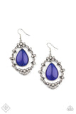 Paparazzi Earrings ~ Icy Eden - Fashion Fix Nov 2020 - Blue - Glitzygals5dollarbling Paparazzi Boutique 