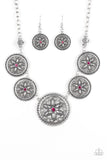 Written in the STAR LILIES - pink - Paparazzi necklace - Glitzygals5dollarbling Paparazzi Boutique 