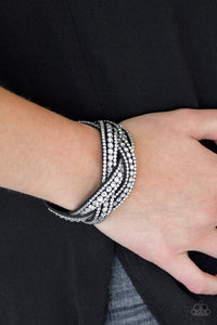 Bring On The Bling - black - Paparazzi bracelet - Glitzygals5dollarbling Paparazzi Boutique 