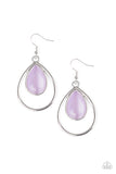 Paparazzi Color Me Cool - Purple Moonstone Earrings - Glitzygals5dollarbling Paparazzi Boutique 