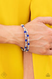 Paparazzi Bracelet ~ Ethereally Entangled - Fashion Fix Nov 2020 - Blue - Glitzygals5dollarbling Paparazzi Boutique 