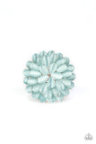 Paparazzi Bloomin Bloomer Blue Ring - Glitzygals5dollarbling Paparazzi Boutique 
