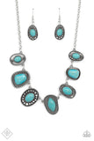 Albuquerque Artisan - blue - Paparazzi necklace - Glitzygals5dollarbling Paparazzi Boutique 
