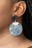 Paparazzi Really Retro-politan - Silver Earrings - Glitzygals5dollarbling Paparazzi Boutique 