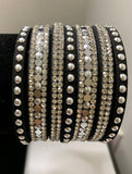 Paparazzi All Hustle and Hairspray Black Wrap Bracelet - Glitzygals5dollarbling Paparazzi Boutique 