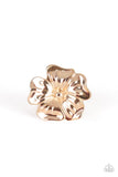 Paparazzi Tropical Gardens - Rose Gold - Tropical Flower - Ring - Glitzygals5dollarbling Paparazzi Boutique 