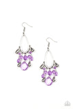 Paparazzi Summer Catch Purple Earrings - Glitzygals5dollarbling Paparazzi Boutique 