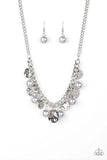 Paparazzi Seaside Sophistication - Silver - Necklace & Earrings - Glitzygals5dollarbling Paparazzi Boutique 
