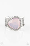 Paparazzi Just GLOW For It - Pink Gem - Silver Ring Exclusive Fashion Fix - Glitzygals5dollarbling Paparazzi Boutique 