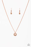 One Small Step for GLAM Copper ~ Paparazzi Necklace - Glitzygals5dollarbling Paparazzi Boutique 