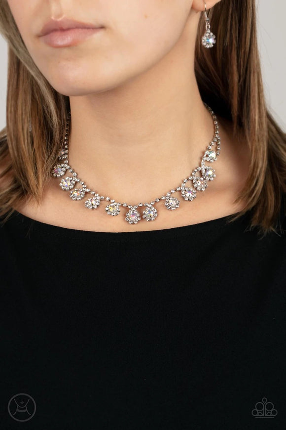 Princess Prominence - multi - Paparazzi necklace - Glitzygals5dollarbling Paparazzi Boutique 