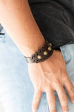 Urban Cowboy - brown - Paparazzi bracelet - Glitzygals5dollarbling Paparazzi Boutique 
