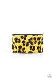 Paparazzi Cheetah Cabana Yellow Urban Bracelet - Glitzygals5dollarbling Paparazzi Boutique 