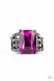 Paparazzi Expect Heavy Reign Pink Ring - Glitzygals5dollarbling Paparazzi Boutique 