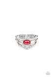 Paparazzi Ring ~ Timeless Tiaras - Red - Glitzygals5dollarbling Paparazzi Boutique 