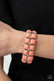 Paparazzi Double The DIVA-ttitude – Orange EMP EXCLUSIVE Bracelet - Glitzygals5dollarbling Paparazzi Boutique 