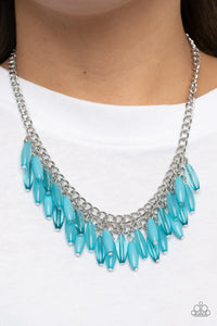 Beach House Hustle Blue ~ Paparazzi Necklace - Glitzygals5dollarbling Paparazzi Boutique 