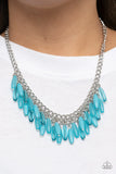 Beach House Hustle Blue ~ Paparazzi Necklace - Glitzygals5dollarbling Paparazzi Boutique 