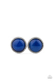 Desert Dew - blue - Paparazzi earrings - Glitzygals5dollarbling Paparazzi Boutique 
