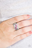 Paparazzi Flirting With Sparkle - Pink Rhinestones - Ring - Glitzygals5dollarbling Paparazzi Boutique 