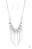 Paparazzi Roaring Riviera - Silver Necklace - Glitzygals5dollarbling Paparazzi Boutique 