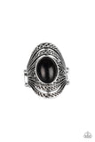 Paparazzi Royal Roamer Black Ring - Glitzygals5dollarbling Paparazzi Boutique 