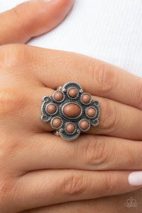 Santa Fe Fantasy Brown ~ Paparazzi Ring - Glitzygals5dollarbling Paparazzi Boutique 