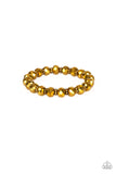 Paparazzi Crystal Candelabras Brass Bracelet - Glitzygals5dollarbling Paparazzi Boutique 