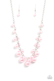Tearoom Gossip Pink ~ Paparazzi Necklace - Glitzygals5dollarbling Paparazzi Boutique 