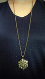 Paparazzi East Coast Elixir Brass Fashion Fix Exclusive Necklace - Glitzygals5dollarbling Paparazzi Boutique 