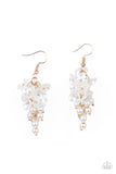 Paparazzi Bountiful Bouquets - Gold Earrings - June 2021 Life Of The Party Exclusive - Glitzygals5dollarbling Paparazzi Boutique 