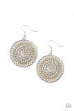 Paparazzi PINWHEEL and Deal - Brown Earrings - Glitzygals5dollarbling Paparazzi Boutique 