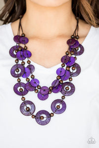 Paparazzi Catalina Coastin’ Necklace Purple - Glitzygals5dollarbling Paparazzi Boutique 