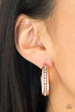 Paparazzi 5th Avenue Fashionista-copper hoops - Glitzygals5dollarbling Paparazzi Boutique 