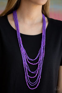Paparazzi Totally Tonga Purple Necklace - Glitzygals5dollarbling Paparazzi Boutique 