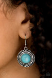 Paparazzi Natural Born Nomad Blue Earrings Fashion Fix Exclusive - Glitzygals5dollarbling Paparazzi Boutique 