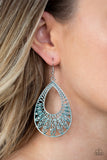 Paparazzi Flamingo Flamenco Blue Earrings - Glitzygals5dollarbling Paparazzi Boutique 