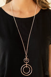 The Inner Workings - rose gold - Paparazzi necklace - Glitzygals5dollarbling Paparazzi Boutique 