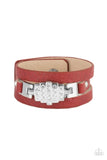 Paparazzi Ultra Urban - Red Bracelet - Glitzygals5dollarbling Paparazzi Boutique 