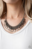 Paparazzi Ring Leader Radiance - Black Necklace - Glitzygals5dollarbling Paparazzi Boutique 