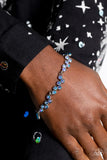 Flatter Yourself Blue ~ Paparazzi Bracelet - Glitzygals5dollarbling Paparazzi Boutique 